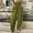 Army Green, variant on AOOCHASLIY Thanksgiving Day Women Pants Women's Casual Loose Baggy Pocket Pants Fashion Playsuit Trousers Overalls Cotton and Linen Pants