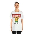 thumbnail image 2 of Summer Bear with Water Gun Adult Jersey Short Sleeve Tee, 2 of 10