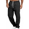 thumbnail image 6 of Men Relaxed Cargo Joggers Multi-Pocket Work Pants Elastic Waist Drawstring Loose Fit Cargo Pants Quick Dry Lightweight Breathable Stretchy Casual Daily Outdoor Hiking Athletic, 6 of 9