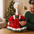 thumbnail image 7 of AZXY Christmas Porch Goose Outfit, 23‑Inch Goose Clothes for Cement Goose, Goose Clothing for Plastic Lawn Goose Statue, Christmas Outdoor Decor for Front Porch Yard Patio Lawn Garden, 7 of 7