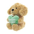 thumbnail image 3 of Medium Dog Plush with Love You Fur-ever Heart, Brown and Green, Mother's Day by Way To Celebrate, 3 of 4