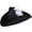 White feather, variant on Pirate Feather Hat, Buccaneer Tricorn Colonial Style Cap for Men and Women