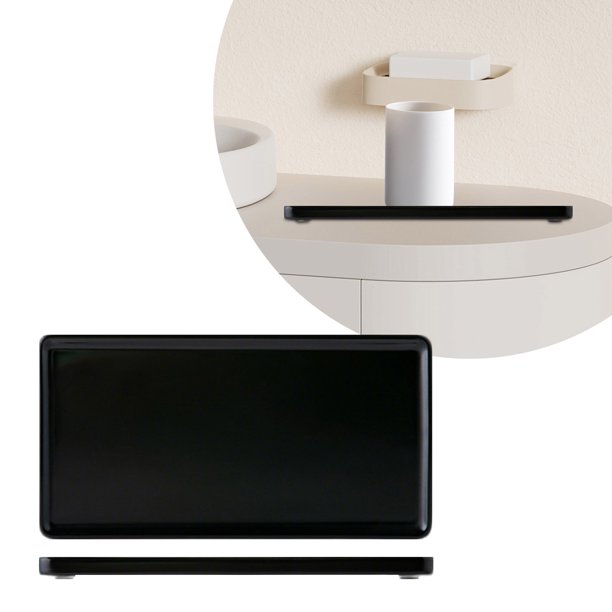 Bandeja De Cerámica Para Joyas Bandeja Rectangular Para El Baño Portacepillos De Dientes Y Organizador Para Tocador Y Baño