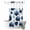 Blue, variant on No Hook Shower Curtain,Sage Green Marble Waterproof Shower Curtains for Bathroom,Gold White Geometric Hexagon Modern Bathroom Curtain with Mesh Top Window for Home Hotel Bathtub,Small Stall 36"x72"