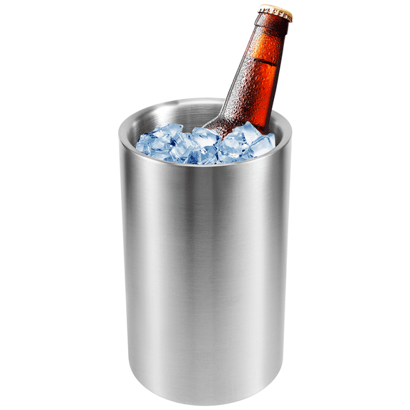 New Arrivals Insulated Wine Cooler Bucket With Aerator - Fits 750Ml Bottles, Keeps Cold For Hours | Sweat-Free Stainless Steel Bottle Chiller/Champagne