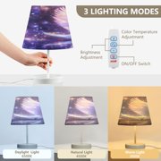 BZSMCE Table Lamp Creative Starry Elegance Pattern Simple Pattern Night Light