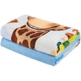 thumbnail image 5 of Koltose by Mash - Giraffe Throw Blanket, Fleece Fabric, XL 50”x 60”, Machine Washable, 5 of 7