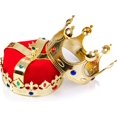 thumbnail image 5 of Jinsinto Pocket Regal King Crown Red and Gold, 5 of 5