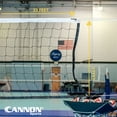 thumbnail image 3 of Cannon Sports Regulation Volleyball Net - Durable Indoor Outdoor Net 32 FT Length x 3 FT High for Competition, Backyard, Gym, Training, & Beach Play - Pro Quality 2mm Coated Steel Cable - Easy Setup, 3 of 6