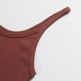 thumbnail image 2 of Artfish Women's Sleeveless Tank Top Form Fitting Scoop Neck Ribbed Knit Basic Cami Shirts, 2 of 7
