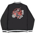 thumbnail image 4 of Marvel Spider-Man Boys Varsity Bomber Jacket - Zip-Up Miles Morales Graphic Print Superhero Jacket for Kids & Teens - Casual Lightweight Coat (Sizes 8-20), 4 of 6