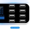 thumbnail image 4 of Adaptador del eje la estación carga del coche los cargadores 12-24V del 8 puertos USB, 4 of 6