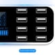 thumbnail image 1 of 8 Ports USB Mobile Phone Chargers 12-24V Car Charging Station Hub Adapter Sywqhk Para estrenar, 1 of 3