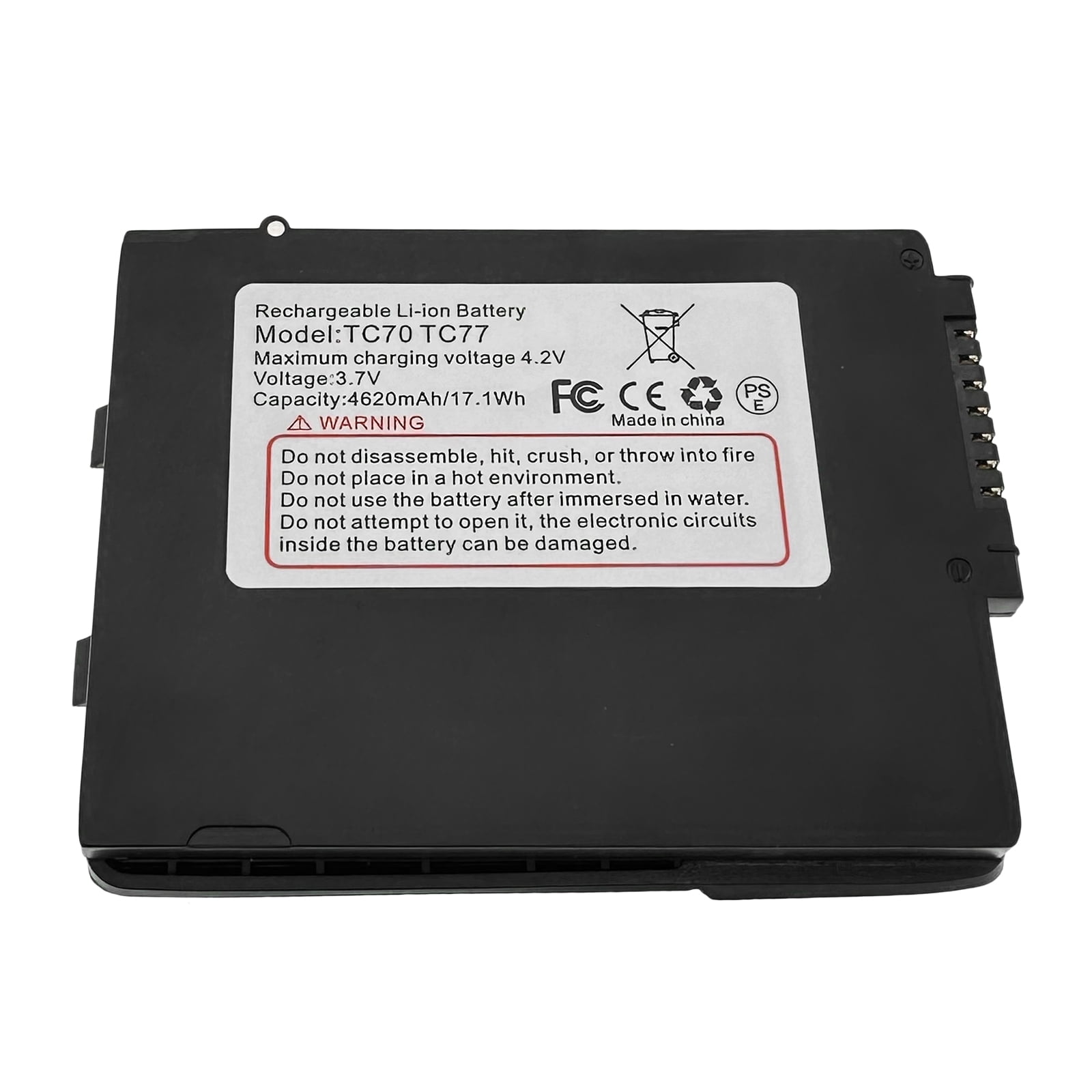 4620mAh Battery for Zebra Symbol Scanner TC70 TC72 TC75 TC77  