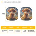 thumbnail image 5 of KUIFORTI Highland Cow Sunshade for Car Windshield Cover Sun Shade, Premium Reflective Material Blocks Heat, Shield Cover Block Heat and Sun UV Rays, 5 of 5