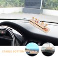 thumbnail image 3 of 2pcs Cat Auto Temporary Parking Number Plate Car Moving Numbers Plate Dashboard Phone Number Plate Cute Vehicle Parking Number Plate, 3 of 8