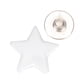 thumbnail image 4 of Exquisito Botón De Tachuela, Remache En Forma De Estrella Para Ahorrar Dinero, Para Bolsos De Cuero, Ropa, Cinturones, Equipaje ANGGREK Blanco, 4 of 8