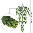 thumbnail image 2 of 2 PCS Artificial Hops Flower Vine Garland Fake Hanging Vine Hops Faux hops Artificial Hanging Plants for Indoor Outdoor Front Porch Flower Decor Floral Greenery, 2 of 6