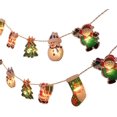 thumbnail image 1 of RV Decoración de Navidad, luces de hadas para interiores, decoración de ventanas, decoración de árbol de Navidad, luces de hadas para dormitorio, jardín, fiesta oso de fresa Electrónica, 1 of 5