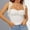 e-542White2566, variant on Women Shirts Knit Bow Tie Off Shoulder Camisole Tops Casual Sleeveless Blouse T Shirt Boho Female Solid Color Dailywear