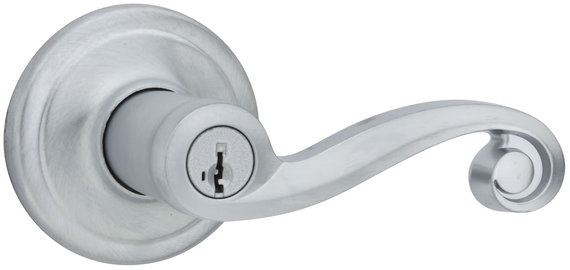 Kwikset 740LlS Lido Keyed Entry Door Lever Set