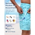 thumbnail image 4 of DAKIMOE Mens Swim Trunks 2 in 1 Swim Shorts with Compression Liner Quick Dry Swimsuits Bathing Suits Stretch Swimming Board Shorts Beach Swimwear with Zipper Pockets, 4 of 9