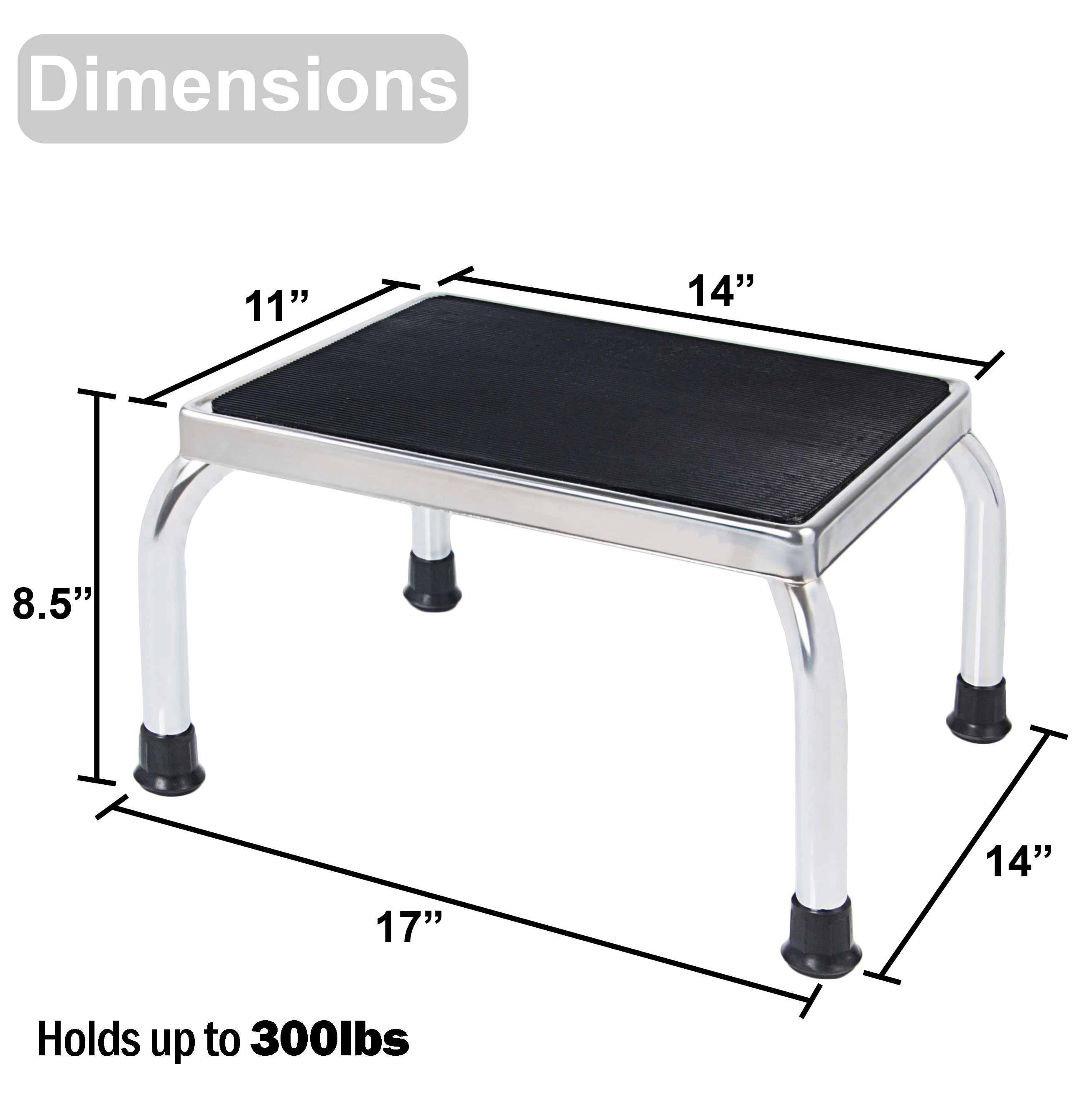 Vaunn Medical Foot Step Stool, 350 lb Capacity photo 6
