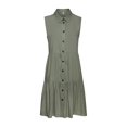 thumbnail image 4 of LASCANA Women's Tiered Shirt Dress Buttons, 4 of 6