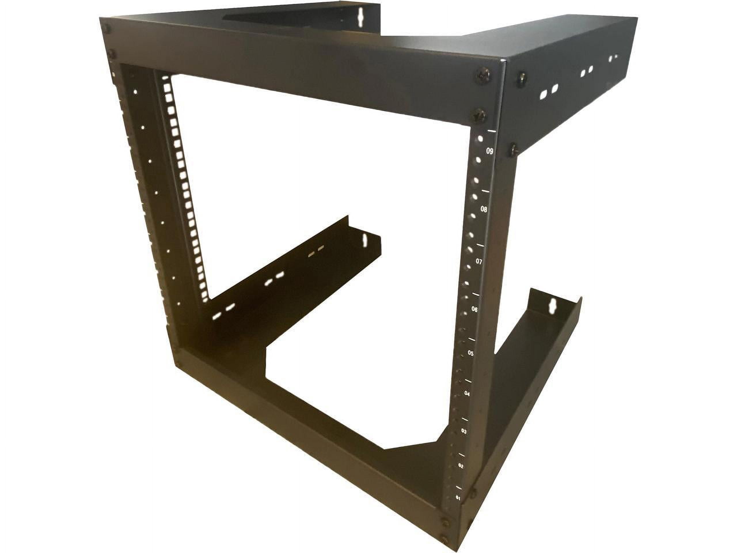 4XEM 9U Wallmount Open FRAMe 18" Deep AV It DATA Rack Server Rm