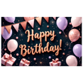 thumbnail image 3 of Decorative Design Birthday Party Banner with Colorful Theme for Birthday Party Indoor Decoration Holiday Celebration, 3 of 7