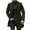 Green, variant on Fgnfyis Men Winter Jacket Plus Size Winter Coat Lapel Long Sleeve Padded Thicken Wool Blend Overcoat Stand Collar Winter Coats for Men Black XXL