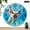 10x10in, variant on Patifu Pig Swimming Underwater With Bubbles 10 Inch Round Wooden Wall Clock Battery Operated Silent Sweep Movement 12x12in