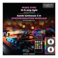 thumbnail image 4 of Danson Décor 54 LED Music Reactive USB Strip Lights, Multicolor, 4 of 5