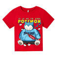 thumbnail image 3 of Camiseta de verano popular de Pikachu para niños, ropa para niños y niñas, camiseta de manga corta informal y cómoda con cuello redondo y dibujos animados para bebés, 3 of 5