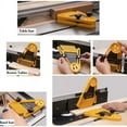 thumbnail image 6 of 2-piece Feather Board, Loc Board, Adjustable Woodworking Safety Table Saw Push Block, 6 of 14