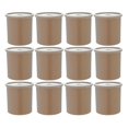 thumbnail image 2 of Carlisle FoodService Products Classic Round Storage Container Crock with Lid for Kitchen, Restaurants, Home, Plastic, 1.2 Quarts, Beige, (Pack of 12), 2 of 4