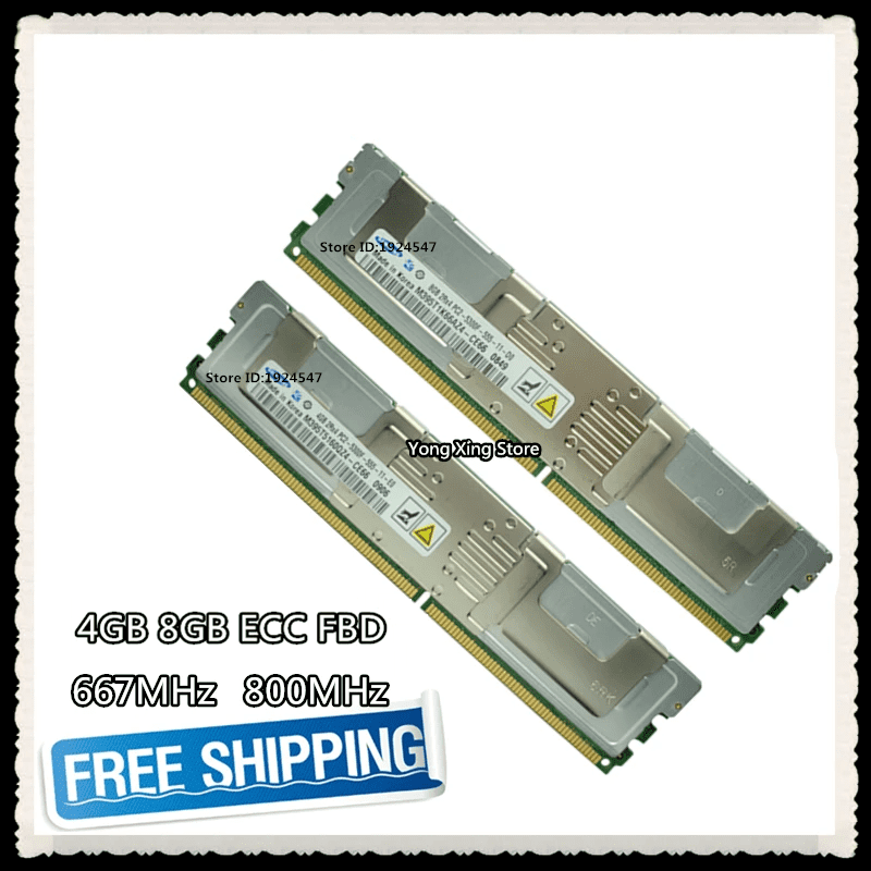 Ddr2 Fb Dimm 16GB (2x8GB) DDR2 FB-DIMM Server RAM – PC2-5300