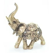 Feng Shui 4.5" Elephant Trunk Statue Wealth Lucky Figurine Gift & Home Decor