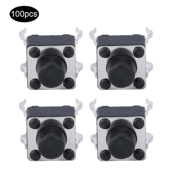Stable Small Tact Switch, Push Button Switch, For Printed Circuit Board PCB Circuit Motherboard