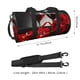 thumbnail image 2 of Easygdp Red Wine Rose Bolsa de Viaje, Bolsa de Mano, Bolsa de Gimnasio, Bolsa de Equipaje para Viaje, 2 of 6