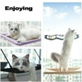 thumbnail image 2 of Cat Hammock for Window, Safety Cat Shelves Space Saving Window Mounted Pet Supplies, 2 of 9
