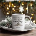 thumbnail image 5 of Christian Coffee Mug, Inspirational Gifts for Women, Encouragement Scripture Bible Verse Ceramic Coffee Mug, Your Faith Can Move Mountains, 11oz Ceramic Cup White, 5 of 6