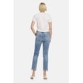 thumbnail image 2 of Flying Monkey - High Rise Slim Straight Jeans with Distressed Raw Hem (27" Inseam) - F5160, 2 of 8