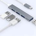 thumbnail image 6 of USB Hub Multiport Dock Multi-Splitter USB Type-A 3.0 Hub Adapter for PC Mac, 6 of 6