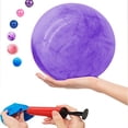 thumbnail image 5 of Mini pelota de ejercicio, pelota de yoga, pelota de pilates, pelota dobladora pequeña, pilates, yoga, entrenamiento básico y fisioterapia, mejora el equilibrio (hogar, gimnasio y oficina), nube, 5 of 5