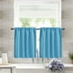 thumbnail image 1 of Nvzi Cortinas cortas de cocina - 76*60CM cortinas azules para ventanas cortas, 1 cortina con bolsillo para barra para cocina, cortinas de tela de alta precisión y para ., 1 of 5