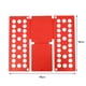 thumbnail image 4 of Tabla Plegable WDOplteas Ropa Plástico Camisas Almacenamiento Rojo, 4 of 8