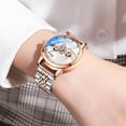 thumbnail image 3 of Chenxi Women Watches Mechanical Watch Stainless Steel Waterproof Automatic Clock Bracelet Ladies Luxury Brand Relogio Feminino - Mechanical Wristwatches, 3 of 7