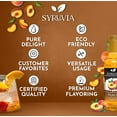 thumbnail image 2 of Syruvia Peach Pure Cane Syrup, 25.4 fl Oz With Pump, 2 of 6