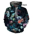 thumbnail image 3 of Sudadera con capucha con estampado 3D de flores para hombres y mujeres, sudadera informal de manga larga con estampado de plantas coloridas, sudadera holgada estilo Harajuku, 3 of 4